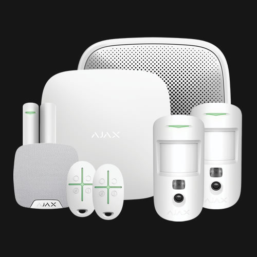 Alarm System White Devices