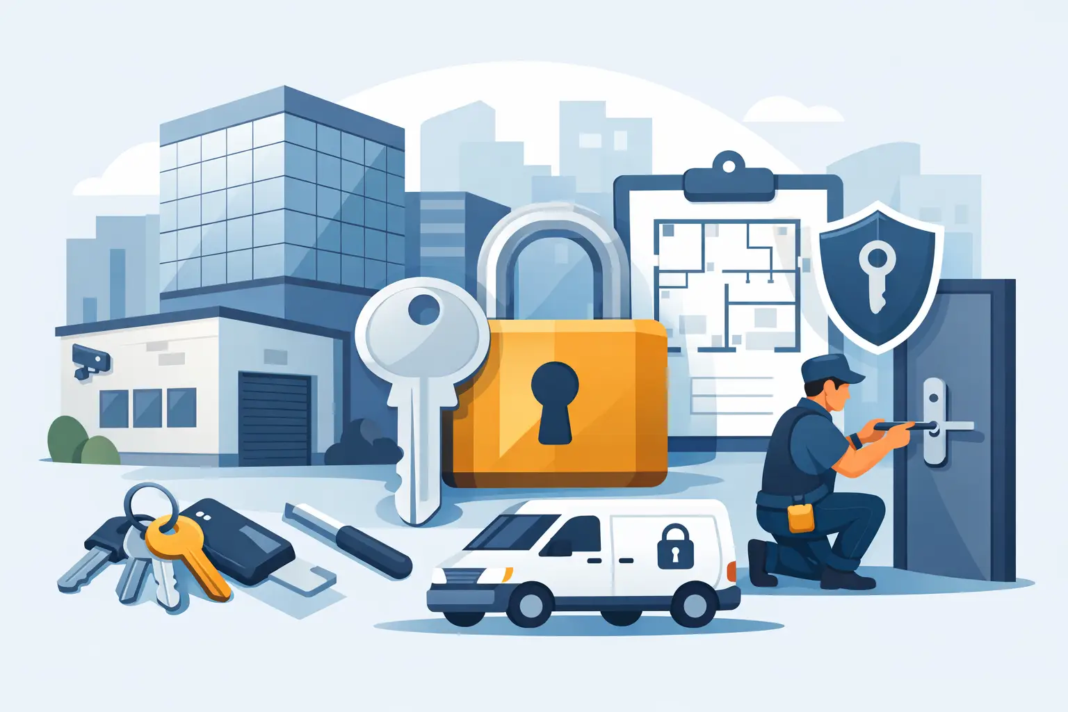 Commercial Locksmith Services That Fit Your Site