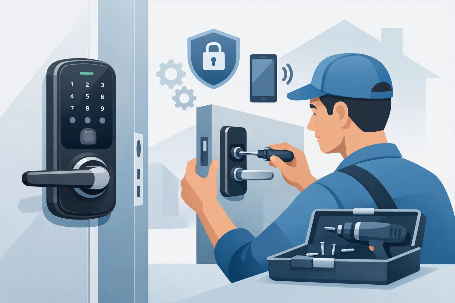 Electronic Door Lock Installation Explained