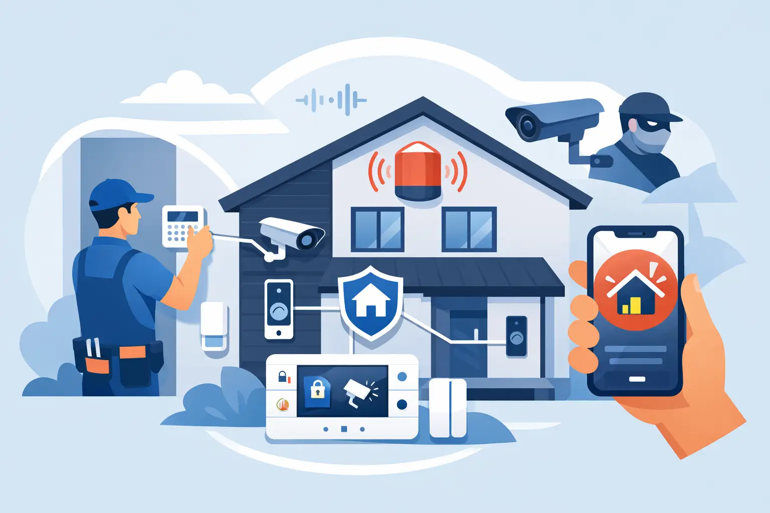 House Alarm System Installation Explained