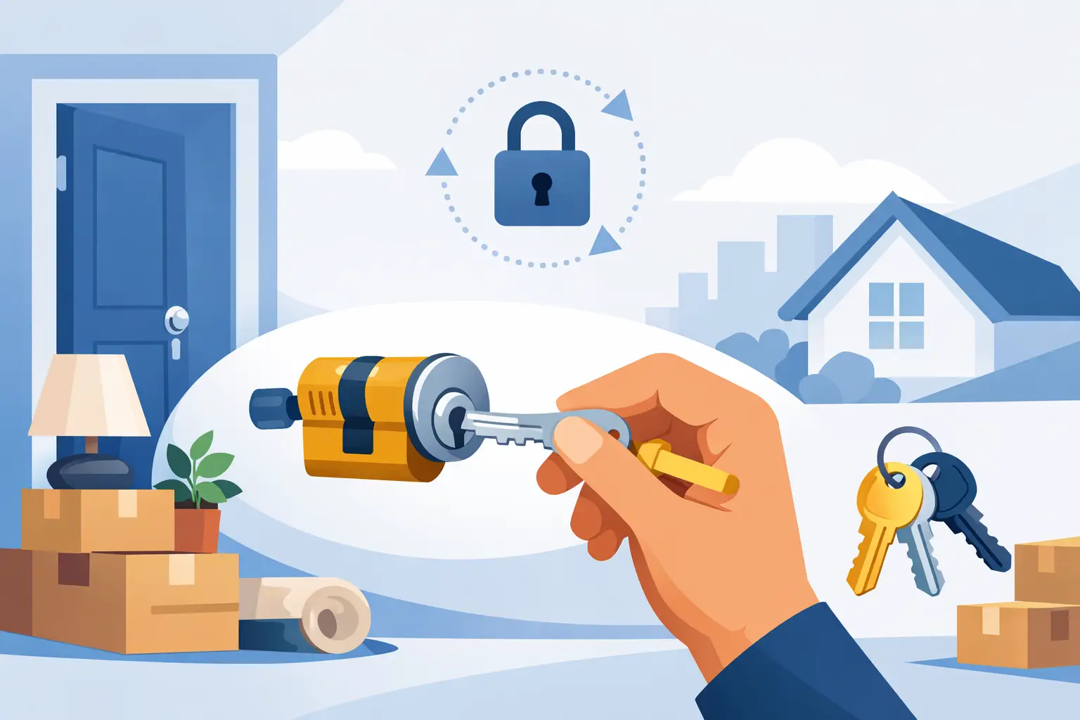 Why Rekey Locks After Moving In