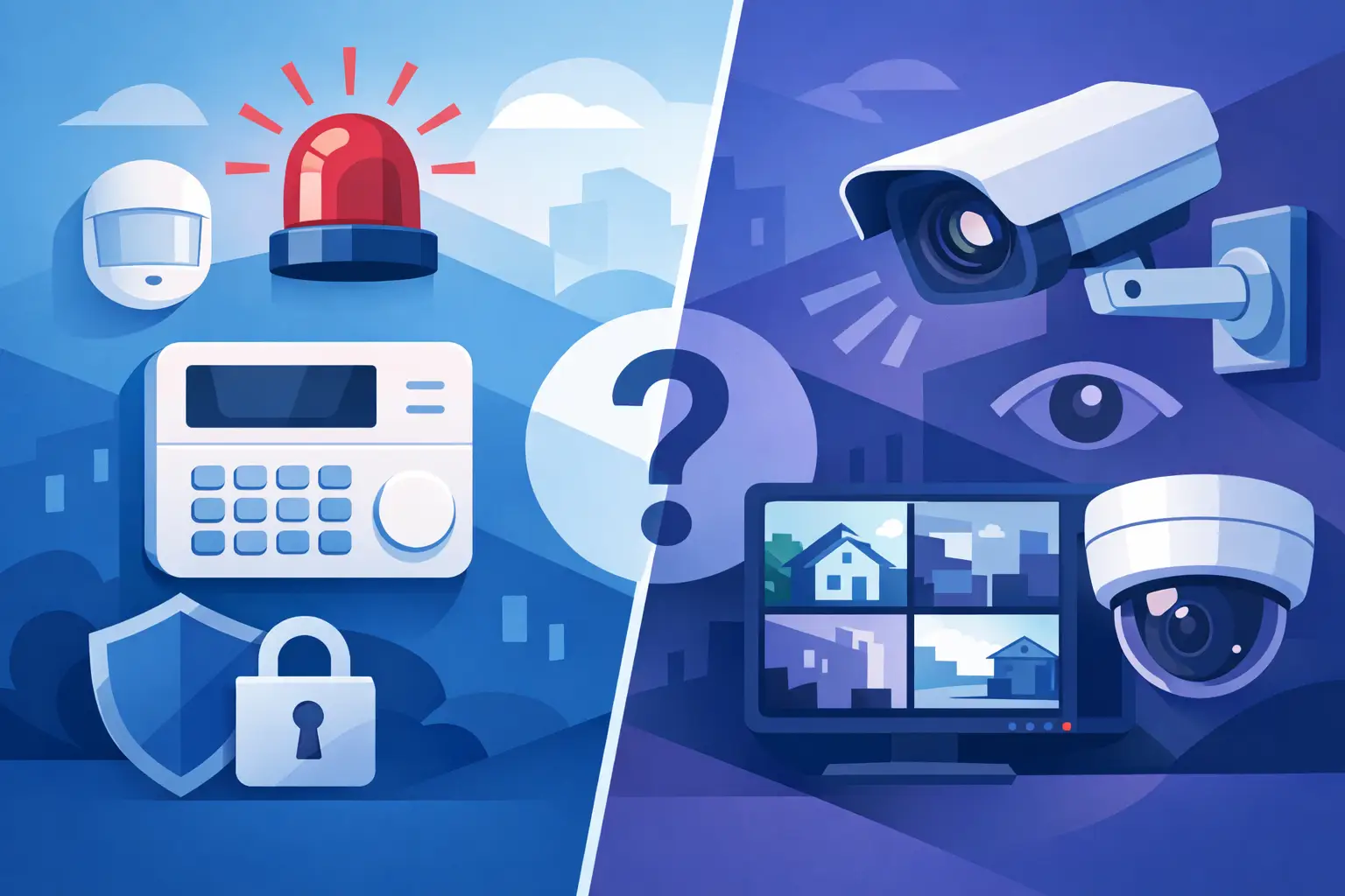 Alarm System vs CCTV: Which Do You Need?
