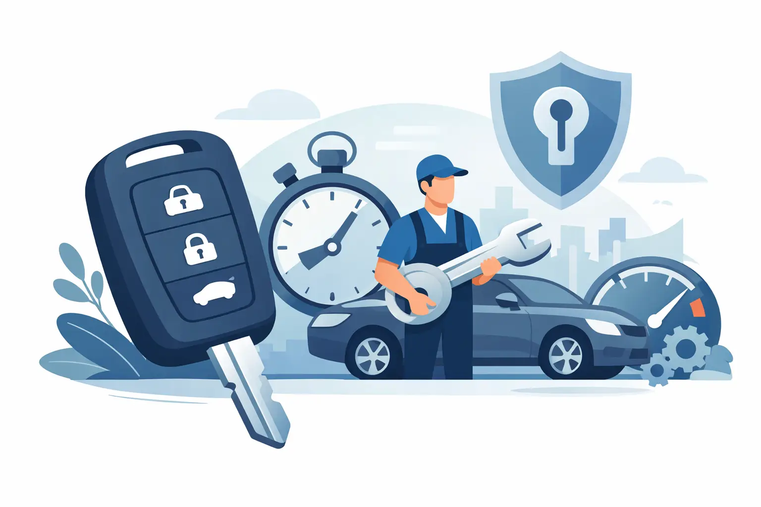 Automotive Locksmith Services That Save Time