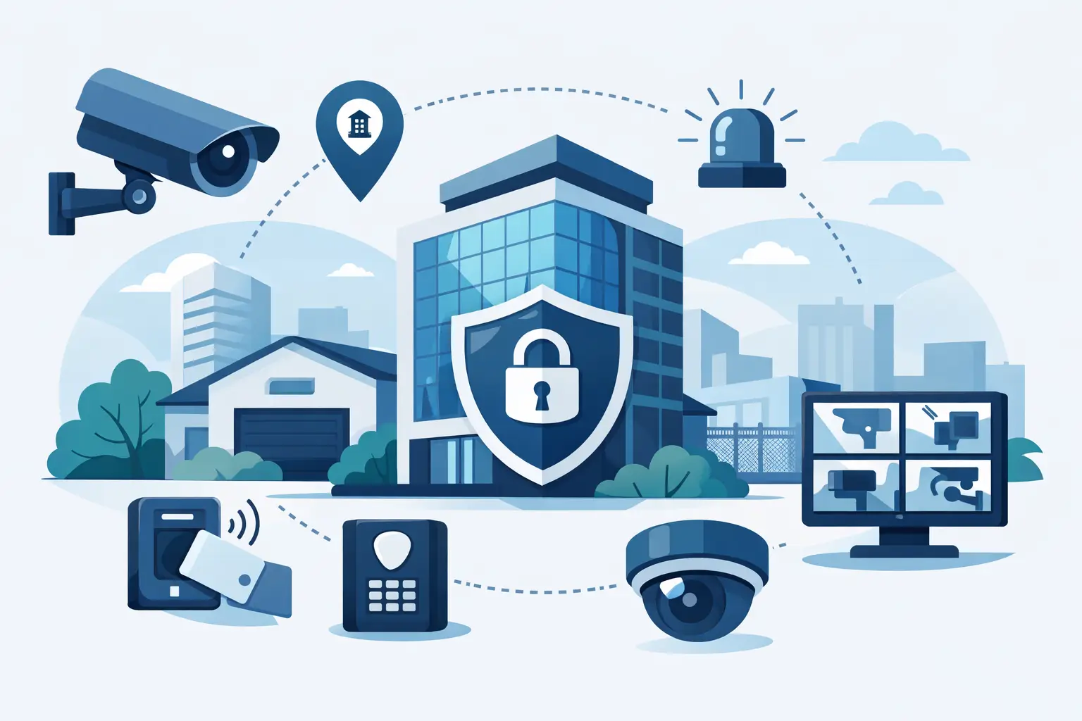 Commercial Security Systems That Fit Your Site