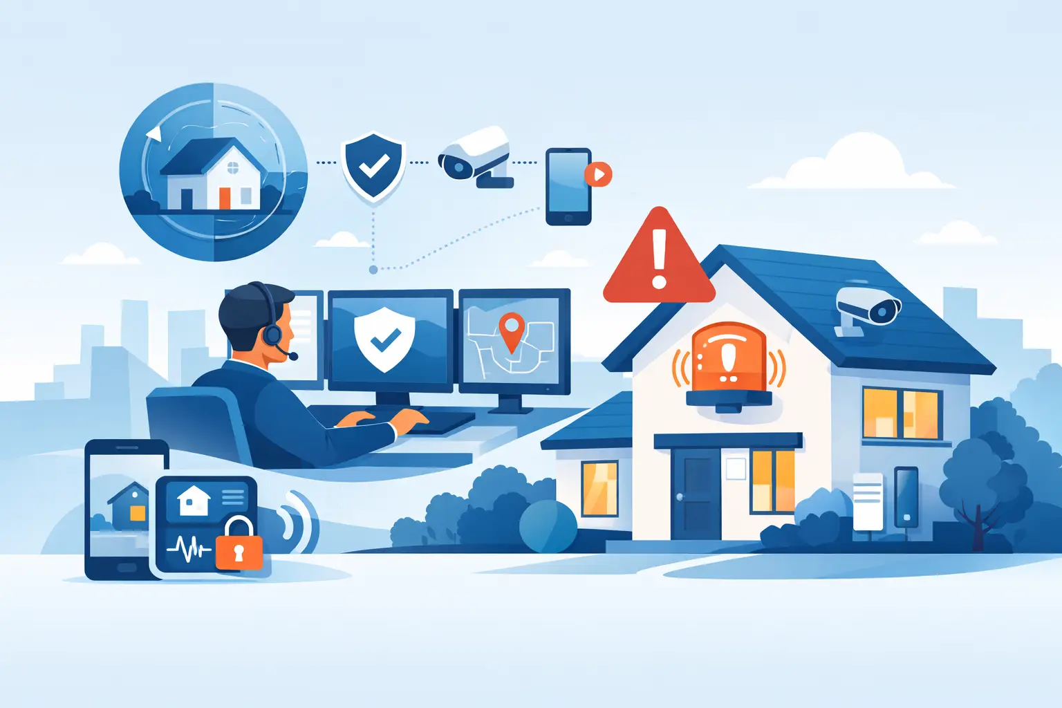 Alarm Monitoring Services for Home Explained