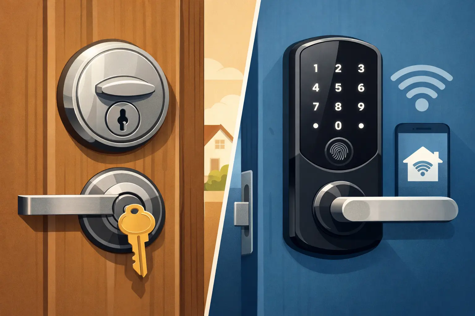 Deadbolt vs Smart Lock: Which Suits You?